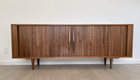 72" Custom Tambour Credenza