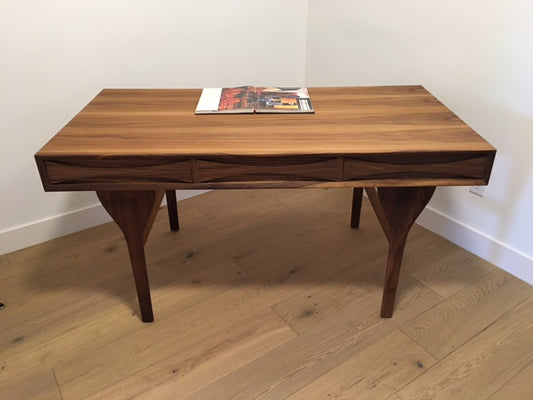 CUSTOM WALNUT EXECUTIVE DESK