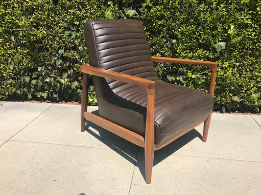 Custom Mid Century "Infinity" Lounge Chair