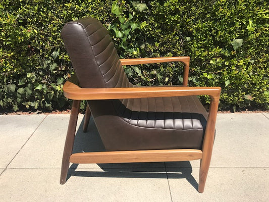 Custom Mid Century "Infinity" Lounge Chair