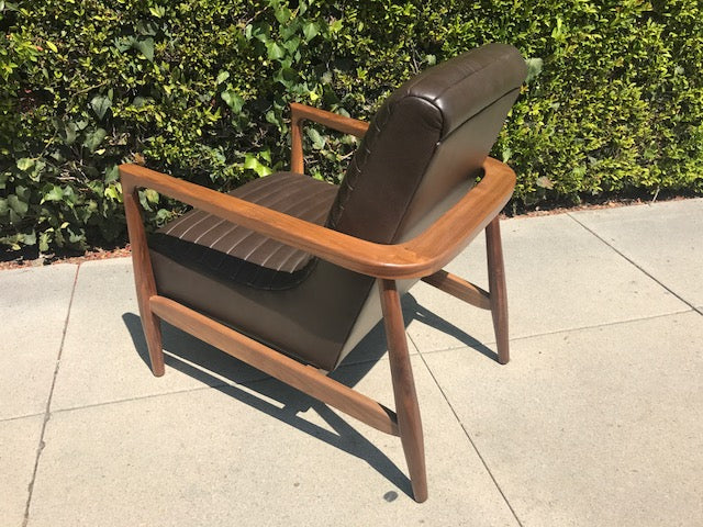 Custom Mid Century "Infinity" Lounge Chair
