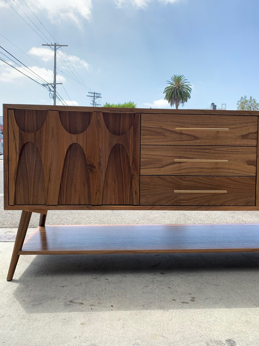 72" Custom Mid Century Vanity