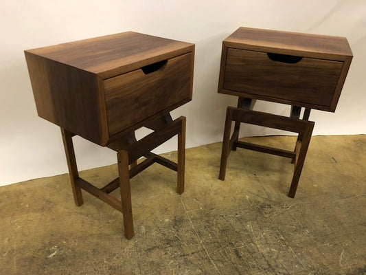 Custom "Streamline" Nightstands