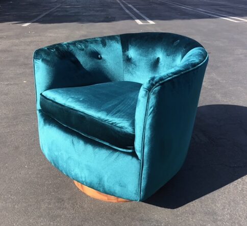 Custom "Milo" Swivel Barrel Chairs (EACH)