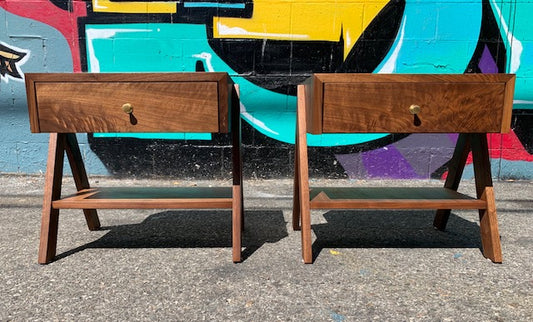 Custom "Mid Century" Nightstands
