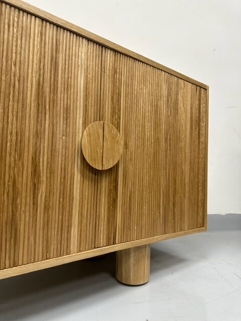 Hand Crafted "Tyler" Credenza- White Oak