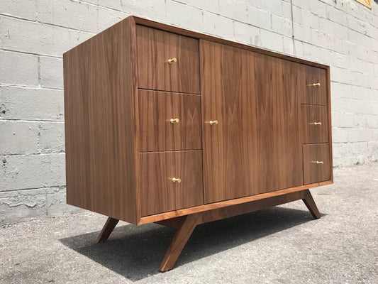 53" Custom Walnut Vanity