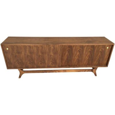 72" Custom "Streamline" Sculptural Base Credenza