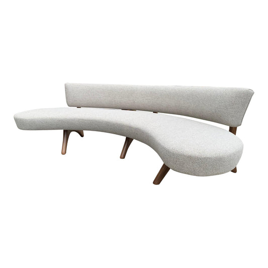 Custom "Floating Curved Kagan"  Sofa