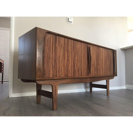 60" Custom Tambour Credenza