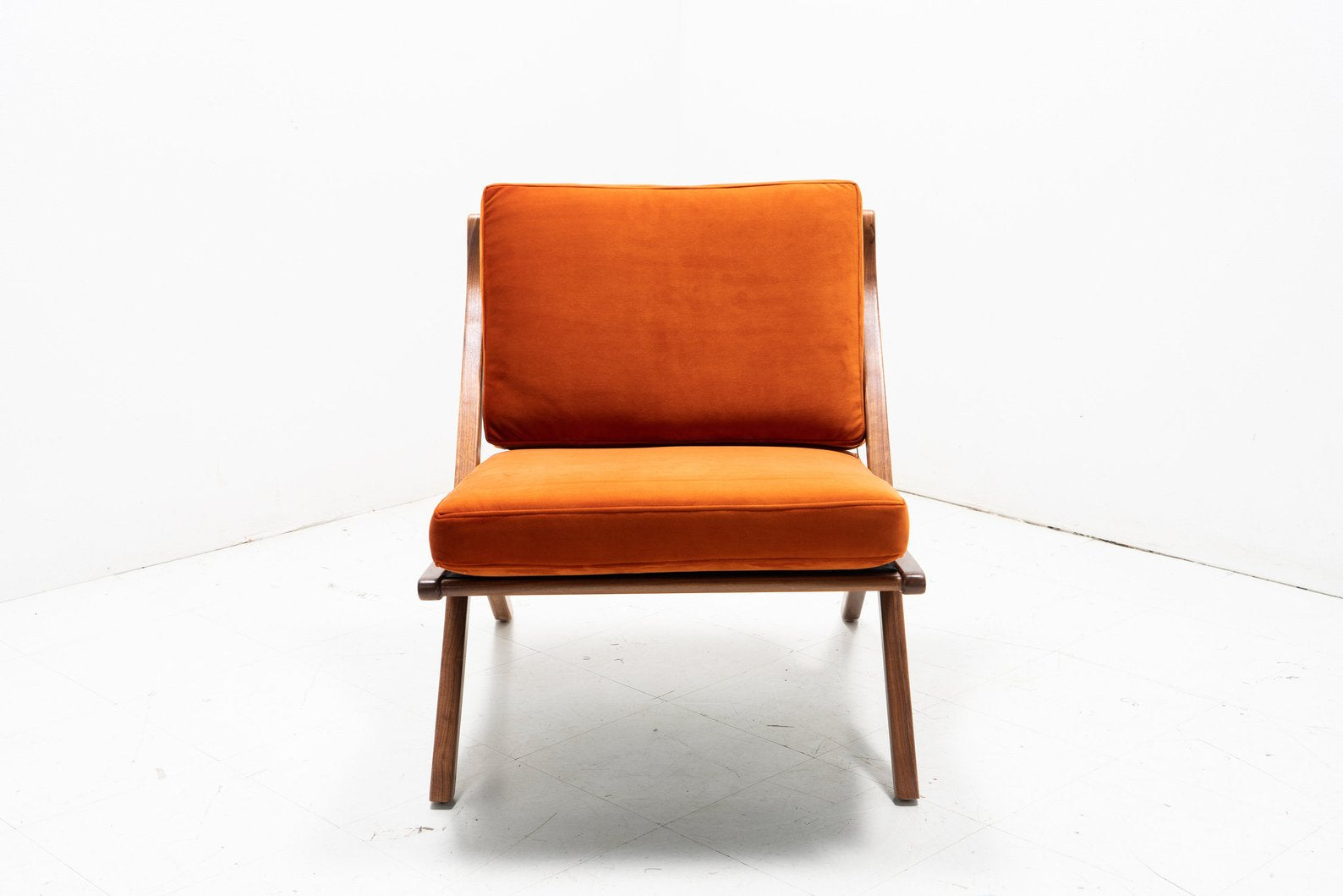 Mid Century "Scissor" Lounge Chair