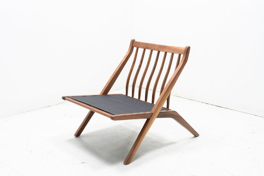 Mid Century "Scissor" Lounge Chair