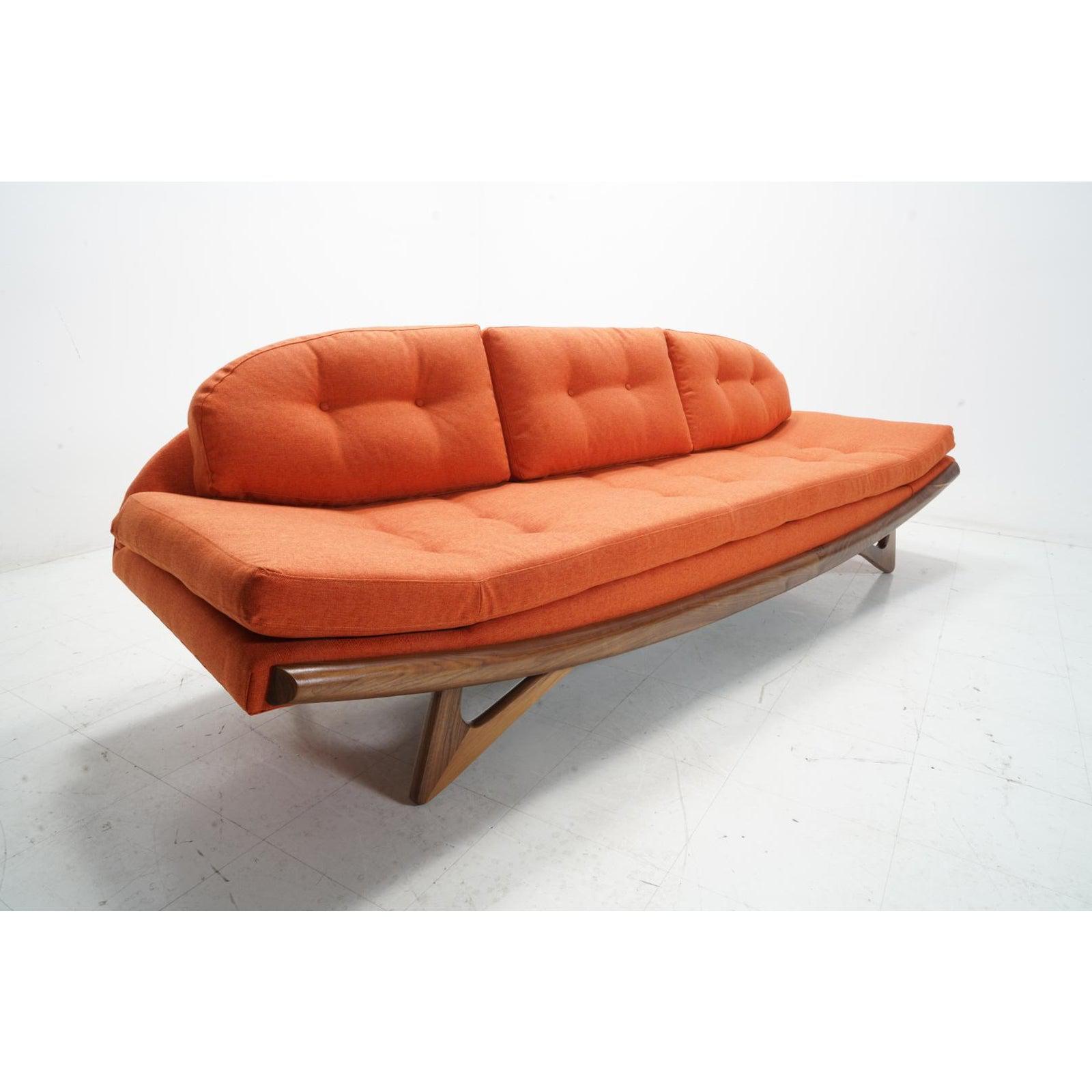 Custom "Curved Gondola"  Style Sofa